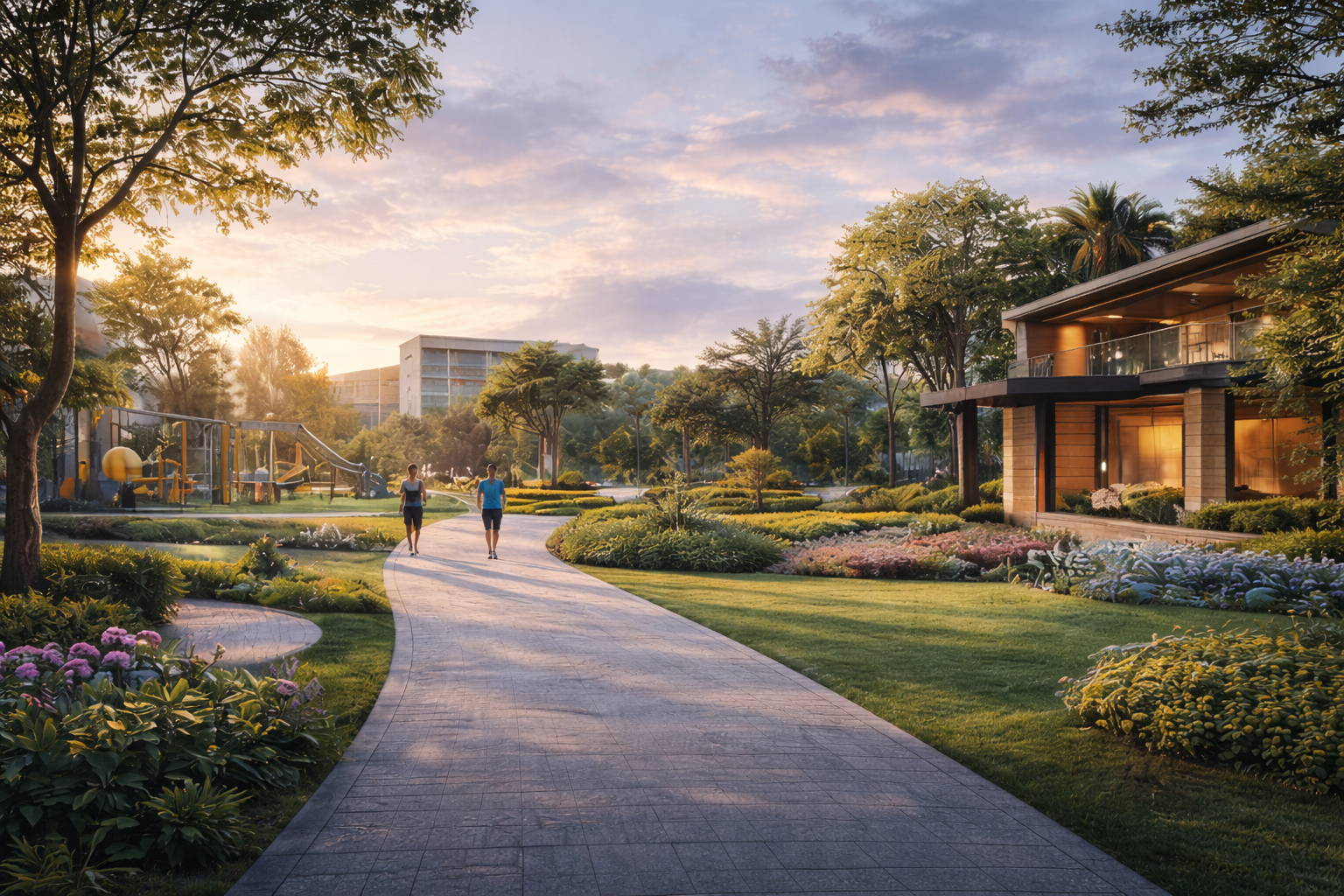 Smartworld Natures Court Beautiful Landscaped Gardens